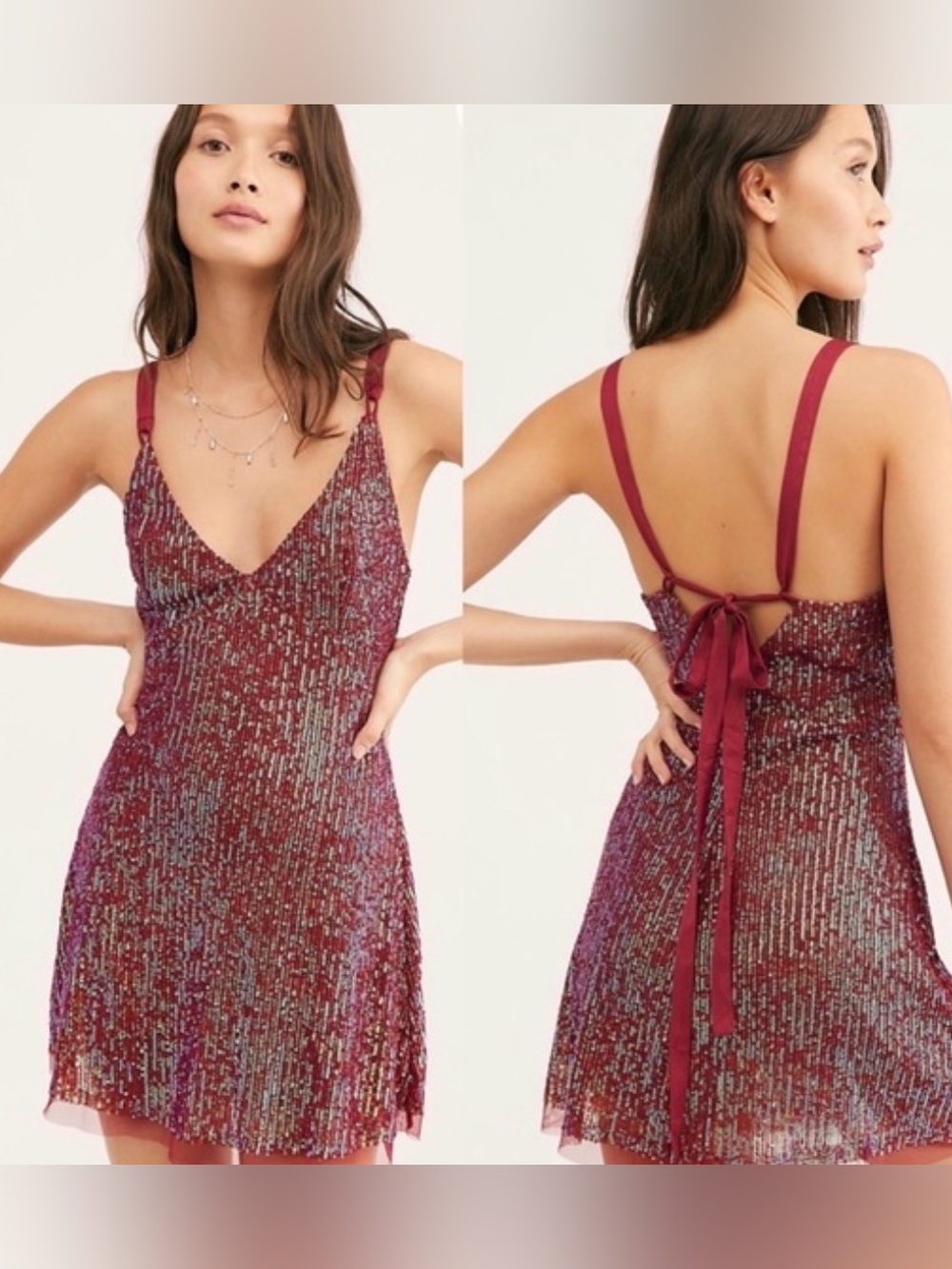 Free people Sequin Slip
